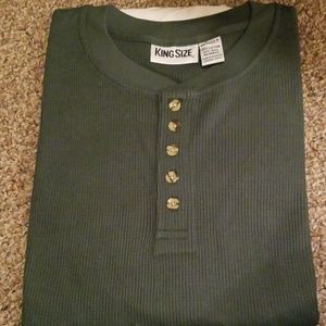 King Size Mens 3X Thermal long sleeve